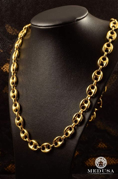 gold chain gucci|gucci gold chains for men.